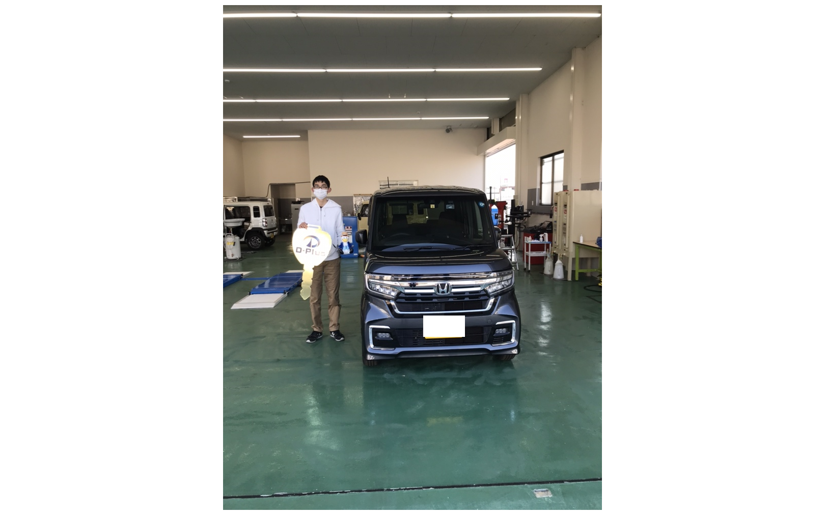 色々無理をきいていただきありがとうございました。早く本人に車を手渡したいです。